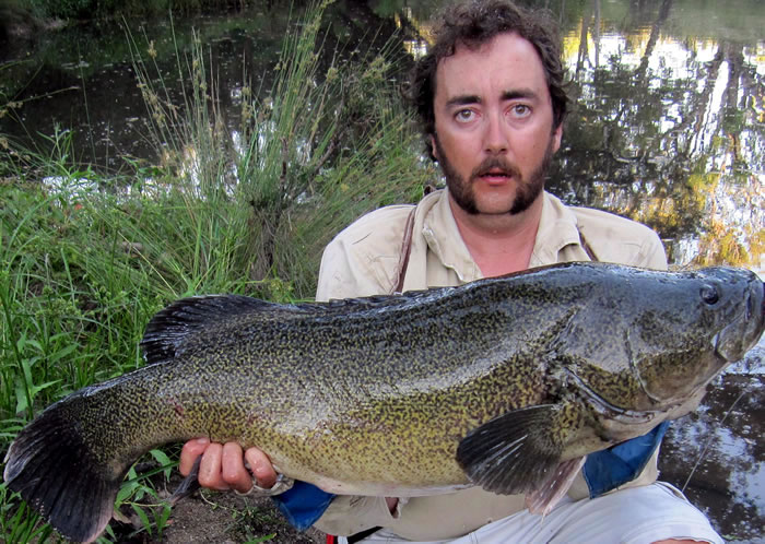 Dylan with a nice cod