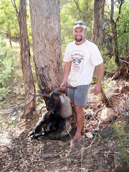 Austin with a nice billy