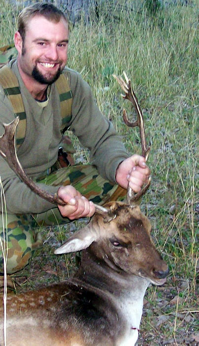 Mark pictured with a nice light coloured Fallow
