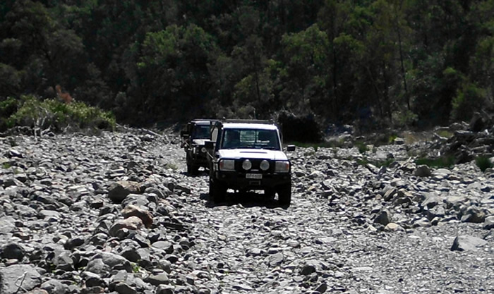 4wd tracks on the property can range from easy to challenging and everything in between