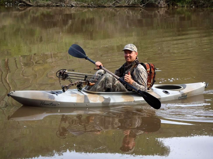 If you're going for a paddle, why not take your bow